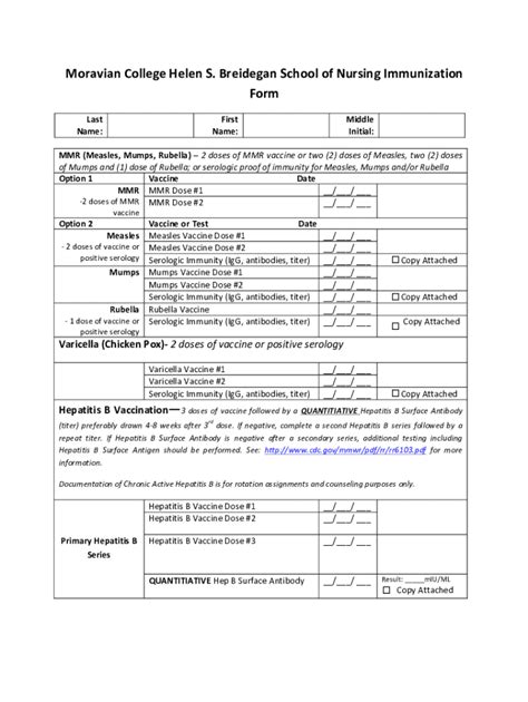 Aamc Standardized Immunization Form: A Guide For Medical Students