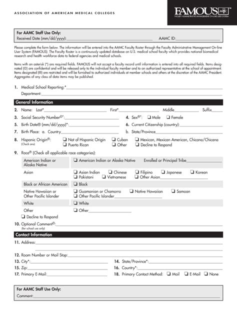 Aamc Vaccination Form: What You Need To Know