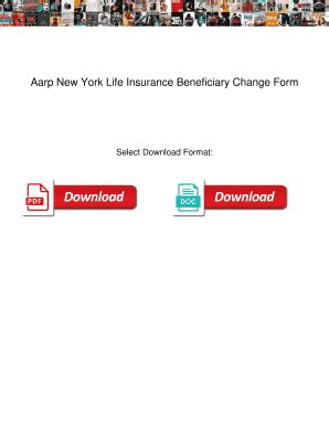 Aarp Life Insurance Beneficiary Change Made Easy