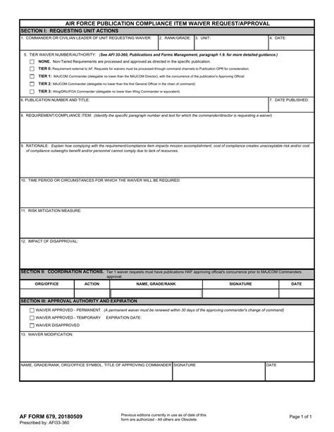 Af Form 679: Declassification And Downgrading Guide