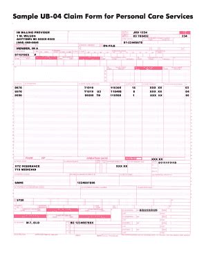 Aflac Ub04 Form: Complete Insurance Claims With Ease