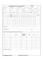 Afto Form 349: Easy Aircraft Inspection Reporting