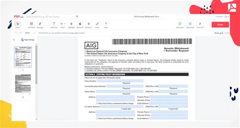 Aig Annuity Withdrawal Form: A Step-By-Step Guide