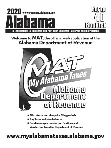 Alabama Form 40 Es: A Guide To Estimated Taxes