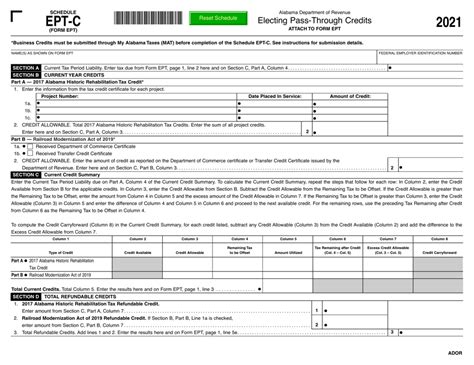 Alabama Form Ept: Explained And Simplified For Taxpayers