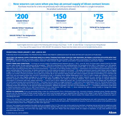 Alcon Rebate Redemption Form Made Easy