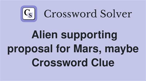 Alien Life Form Crossword Clue Answers Revealed