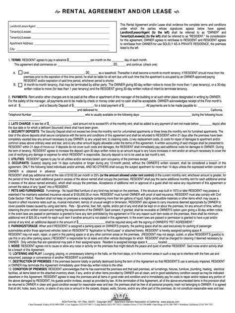 Aoa Form No 101: Understanding The Requirements And Process