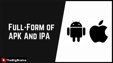 Apk And Ipa Full Form Explained