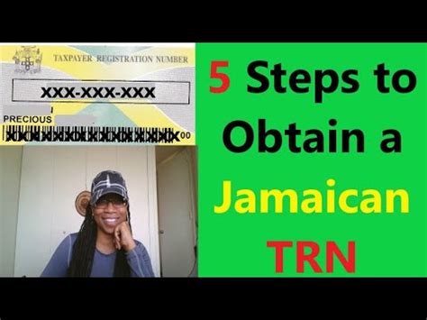 Apply For Trn In Jamaica: 5 Easy Steps