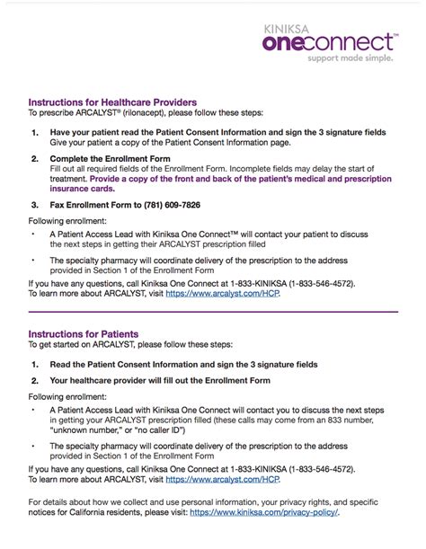 Arcalyst Enrollment Form: Easy Step-By-Step Guide