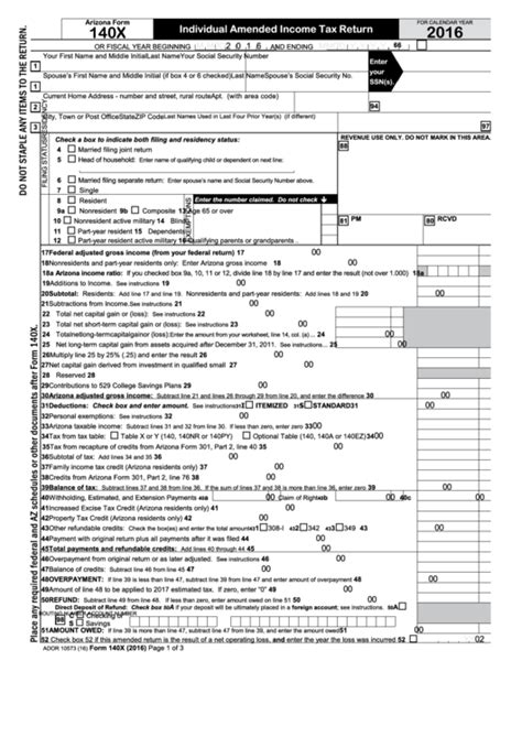 Arizona Form 600a: Guide To Withholding Tax Return