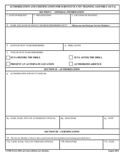 Army National Guard Suta Request Form: Easy Filing Guide