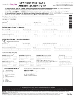 Ascension Complete Prior Authorization Form: Simplified Process