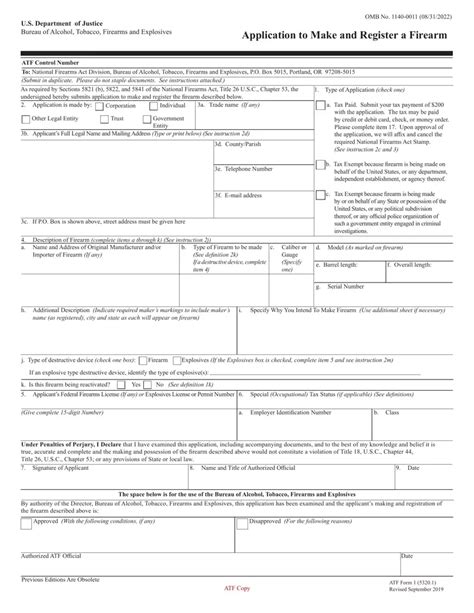 Atf Form 1: A Guide To Cleo Approval Process