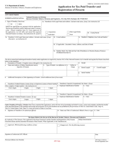 Atf Form 4 Wait Time: What To Expect