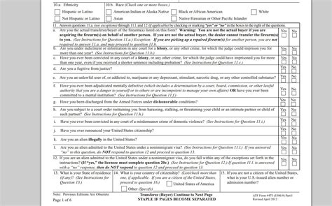 Atf Form 4473: Answers To Your Gun Purchase Questions