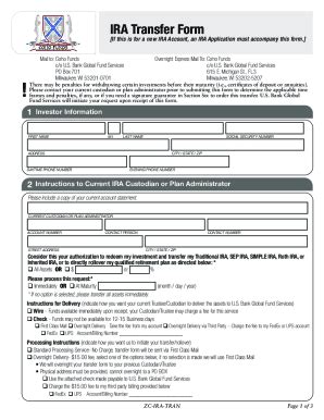 Bank Of America Ira Transfer Form Made Easy