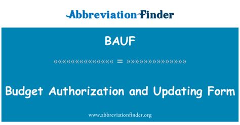 Bauf Form Requirements In Ohio Explained