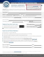 Bcba Fieldwork Verification Form: A Step-By-Step Guide