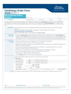 Boston Scientific Cardiology Order Form: Easy Product Ordering