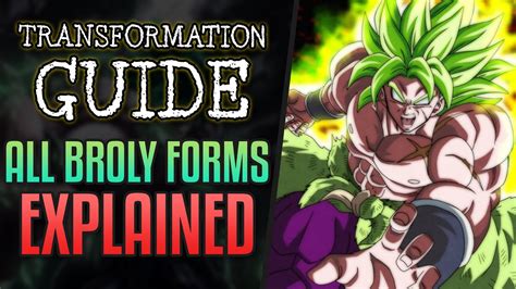 Brolys Epic Oozaru Form Transformation Explained