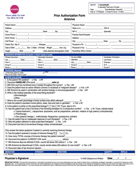 Buckeye Ambetter Prior Authorization Form Made Easy