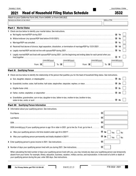 Ca Form 3532 Sch Hoh Status Explained Simply