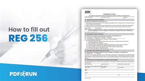 California Dmv Form 256: A Step-By-Step Filing Guide