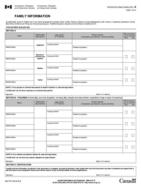 Canada Form 5707: A Guide To Reportable Transactions