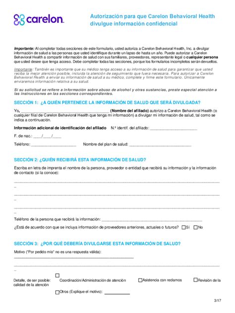 Carelon Prior Authorization Form: Easy Guide And Download