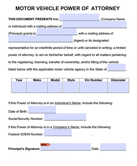 Carmax Power Of Attorney Form: A Simplified Guide