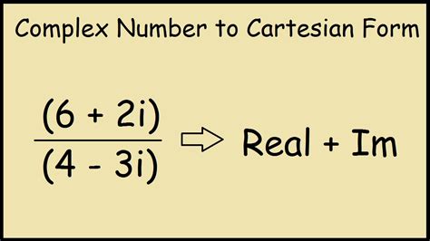 Cartesian Form Calculator: Simplify Complex Numbers With Ease