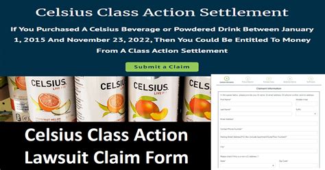 Celsius Lawsuit Claim Form: Steps To File A Claim