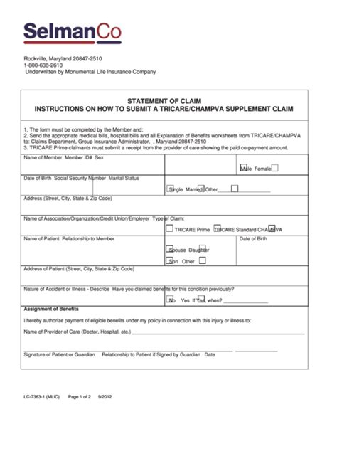 Champva Ohi Form: Understanding The Claims Process