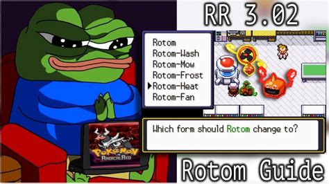 Change Rotom Form In Radical Red Easily