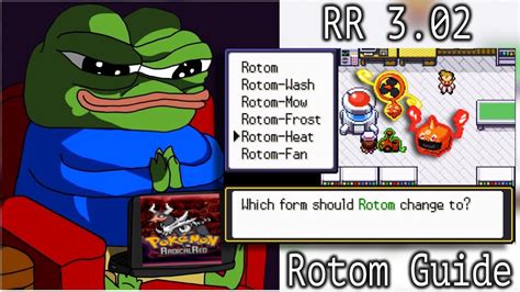 Change Rotom Form In Radical Red: Easy Guide