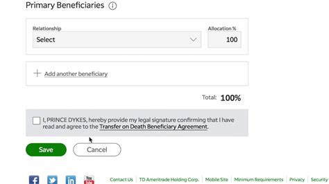 Change Td Ameritrade Beneficiary In 5 Easy Steps