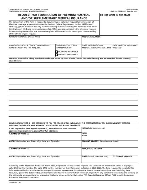 Cms Form 1763: A Guide To Medicare Enrollment