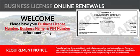 Cobb County Business License Renewal Made Easy