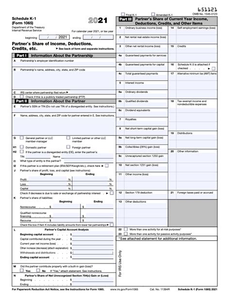 Colorado Form 106 Schedule K-1: Partnership Income Reporting