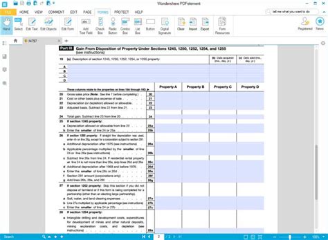 Complete 4797 Form With Easy Step-By-Step Instructions