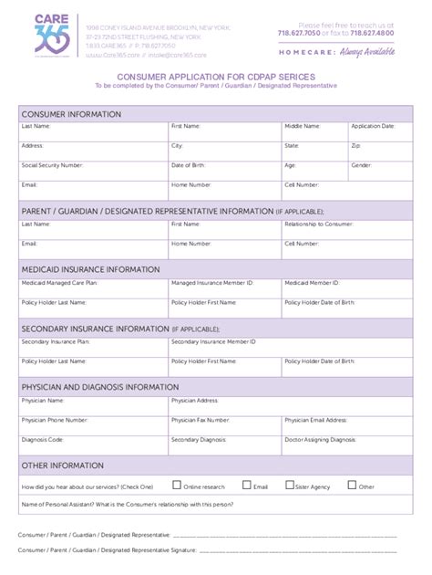 Complete Cdpap Application Form In Nyc In 5 Easy Steps