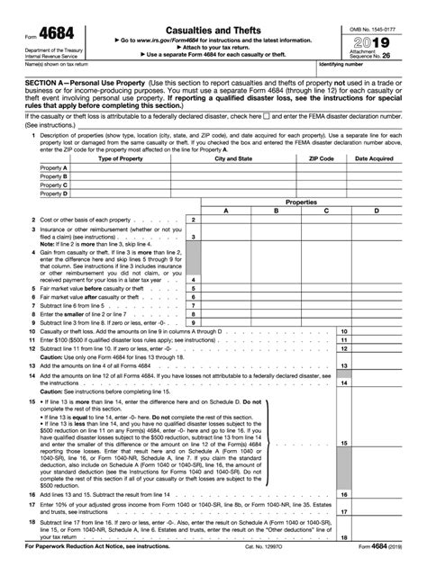 Complete Form 4684 In 7 Easy Steps