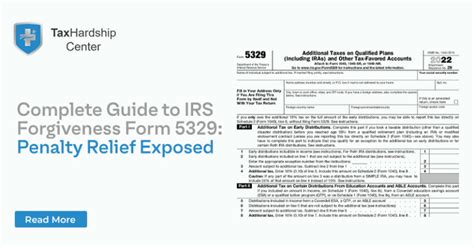 Complete Guide To Irs Form 5329 Instructions