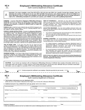 Complete Nc-4ez Spanish Form In 5 Easy Steps