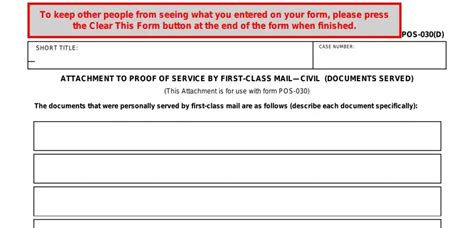 Complete Pos 030 Form In 5 Easy Steps