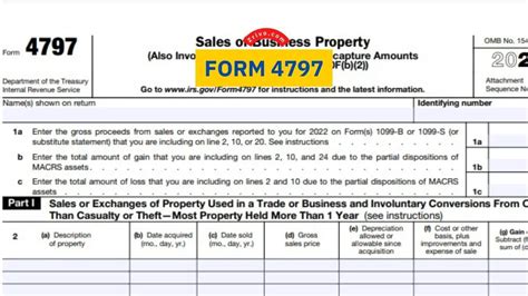 Completing Form 4797: A Step-By-Step Tax Guide