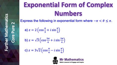 Complex Numbers Exponential Form Explained Simply