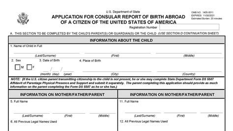 Consular Report Of Birth Abroad: Form Fs-240 Explained